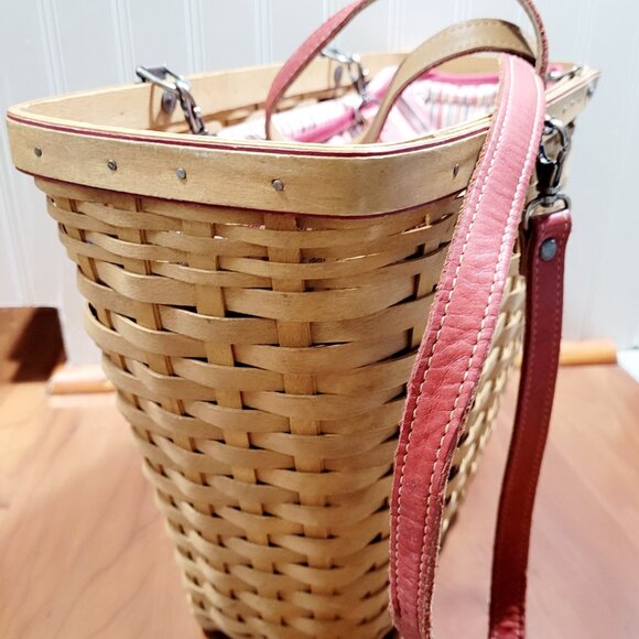 2004 Longaberger Mothers Day Weekend Tote Basket - Picture 3 of 9